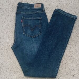 LIKE NEW - Levi's 525 Dark Blue Straight Leg Jeans